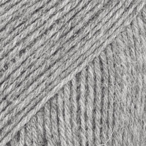 DROPS Fabel - Filato ideale per calze - 115 grigio chiaro uni colour