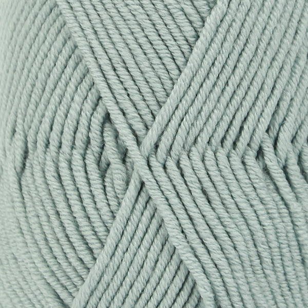 DROPS Merino Extra Fine - 15 verde/grigio chiaro uni colour