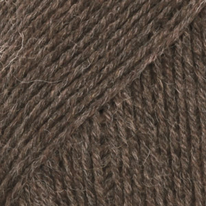 DROPS Fabel - Filato ideale per calze - 300 marrone uni colour