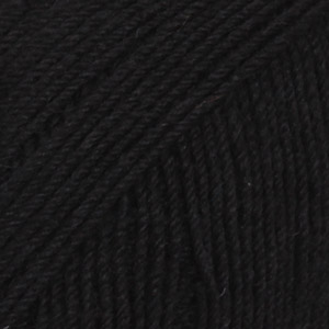 DROPS Fabel - Filato ideale per calze - 400 nero uni colour