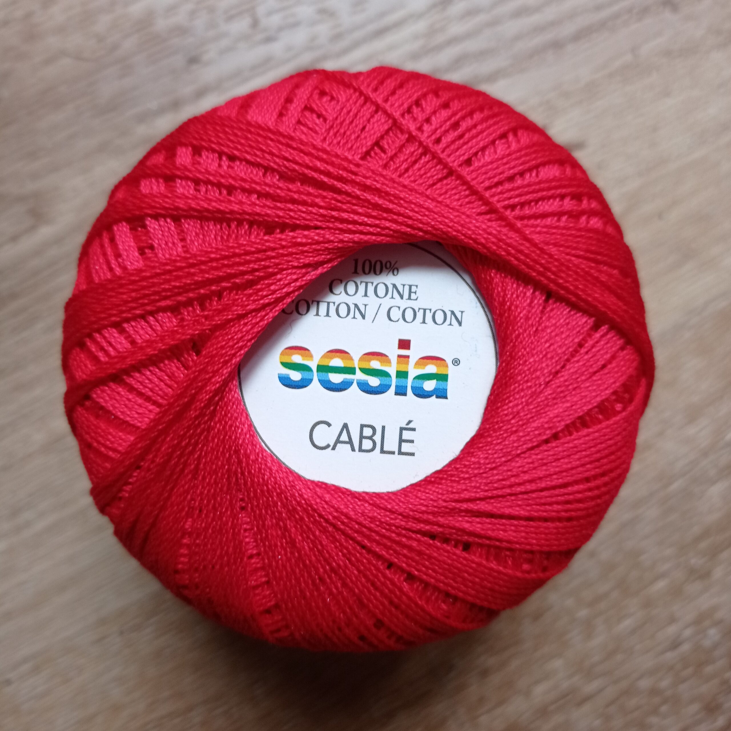 SESIA Cablé 8 - 0063 Rosso