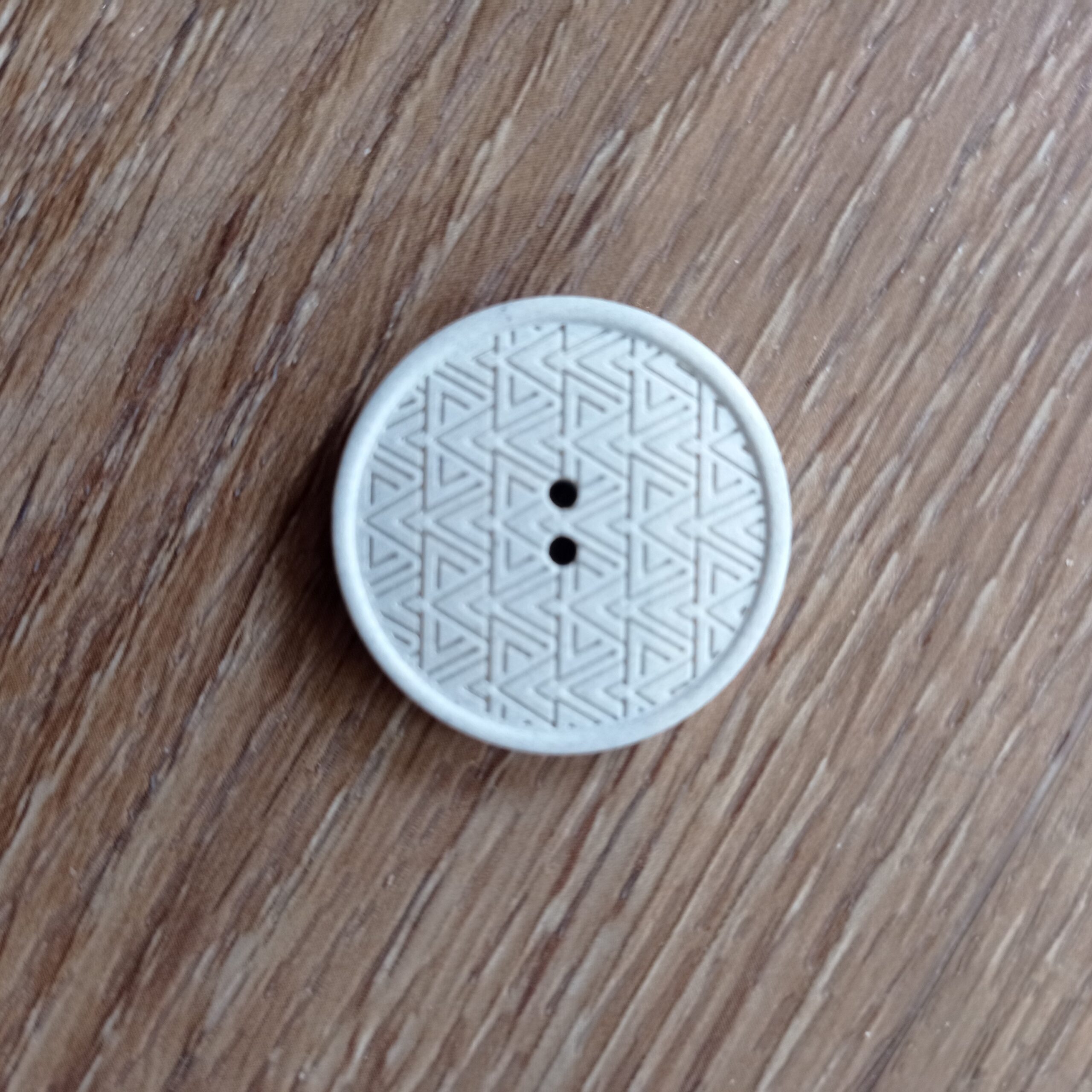 Bottone riciclato in canapa Prym - 28 mm grigio