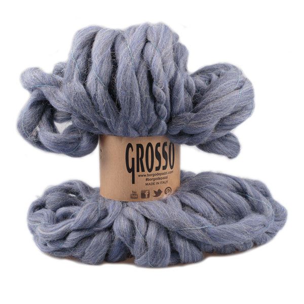 Filato Grosso Borgo de'Pazzi pura lana ideale per coperte e accessori