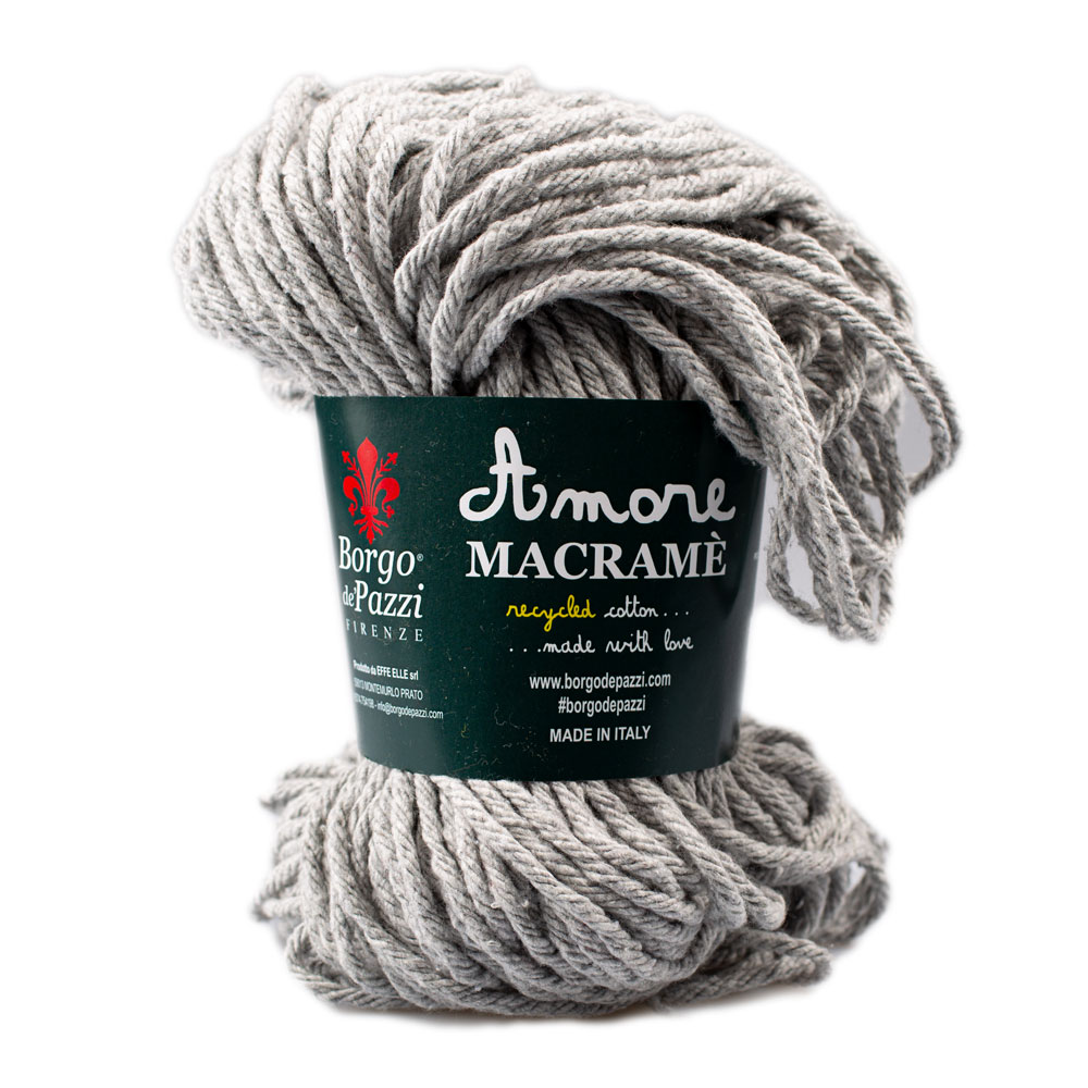 Amore Cotton Macramè Borgo de' Pazzi - 74 grigio chiaro