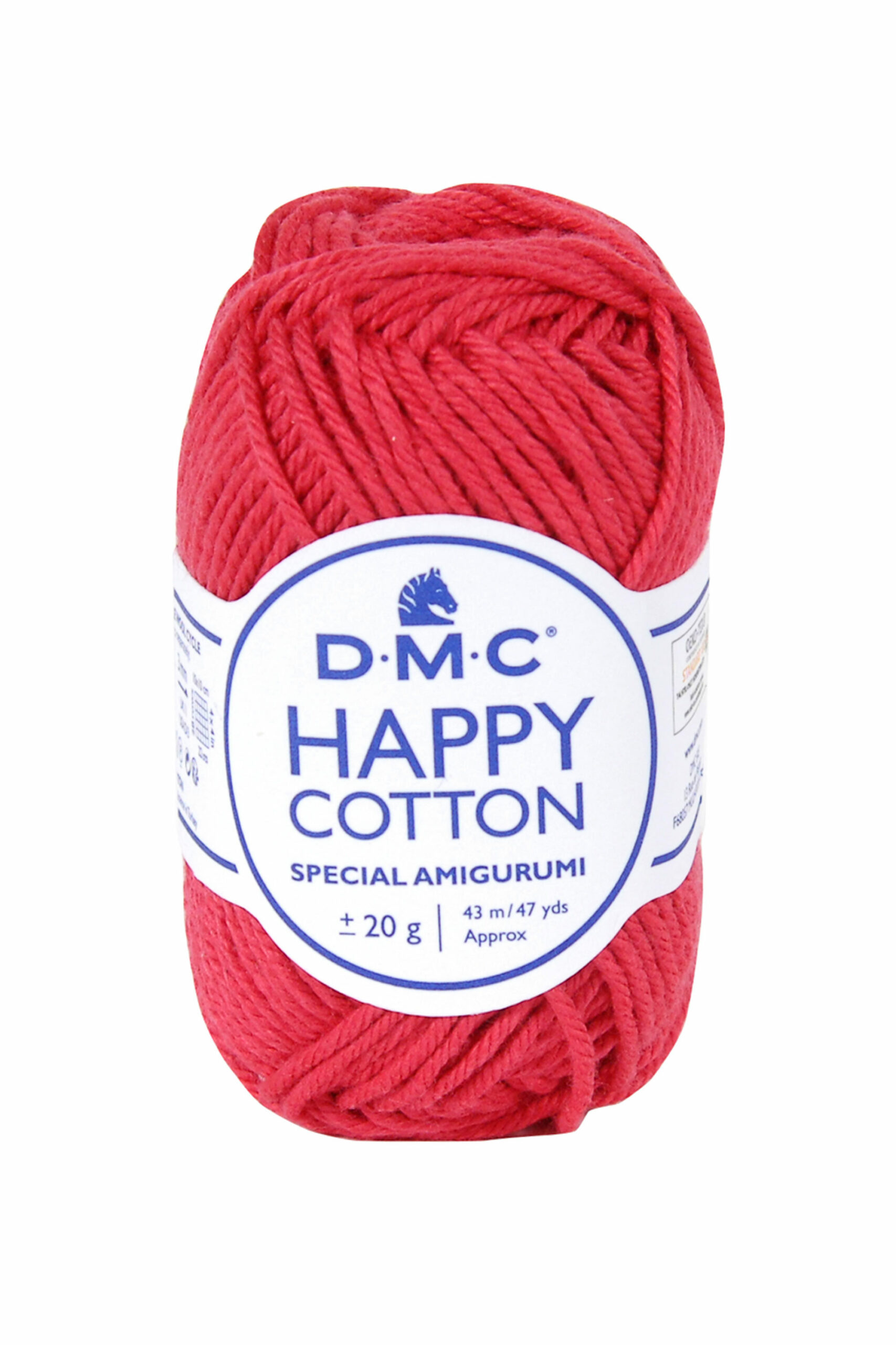 Happy Cotton DMC: perfetto per Amigurumi! - 754 rosso