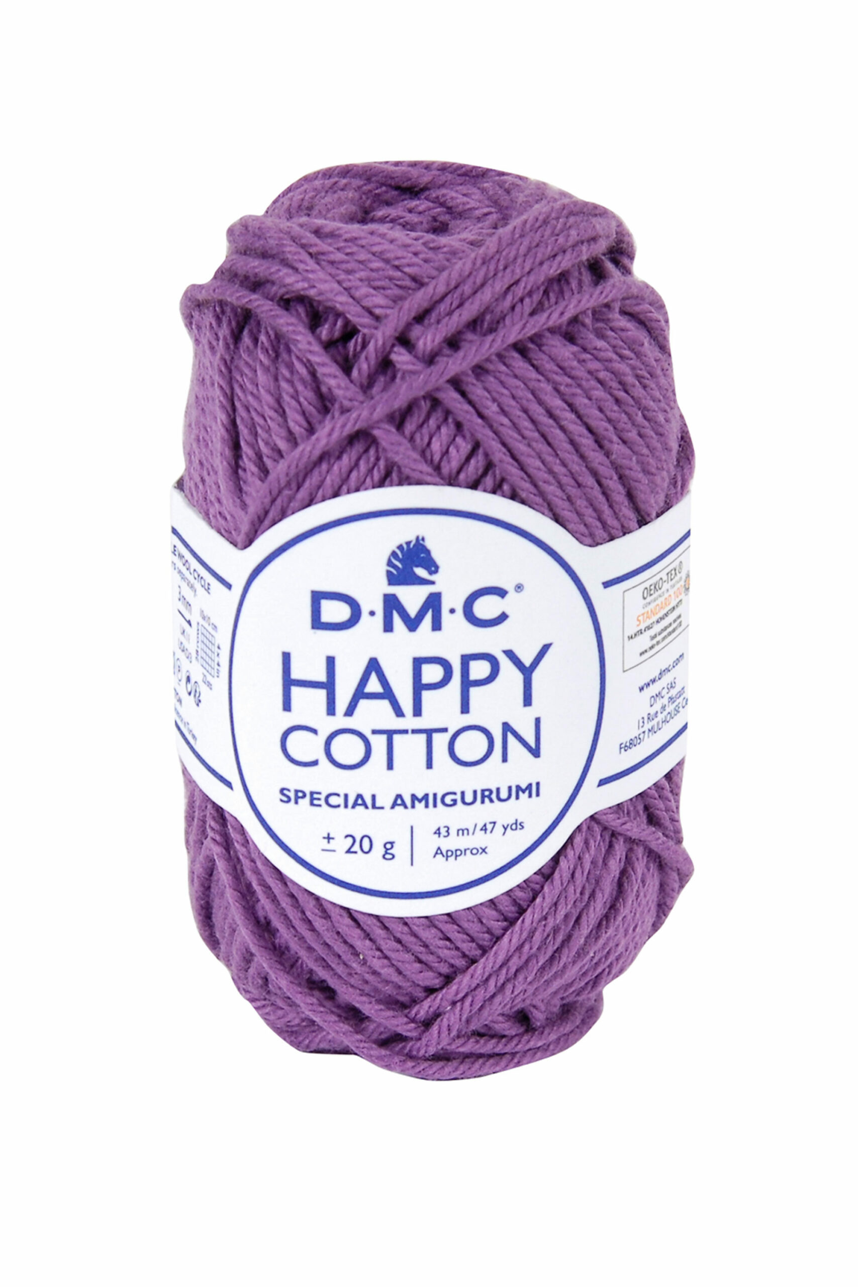 Happy Cotton DMC: perfetto per Amigurumi! - 756 viola