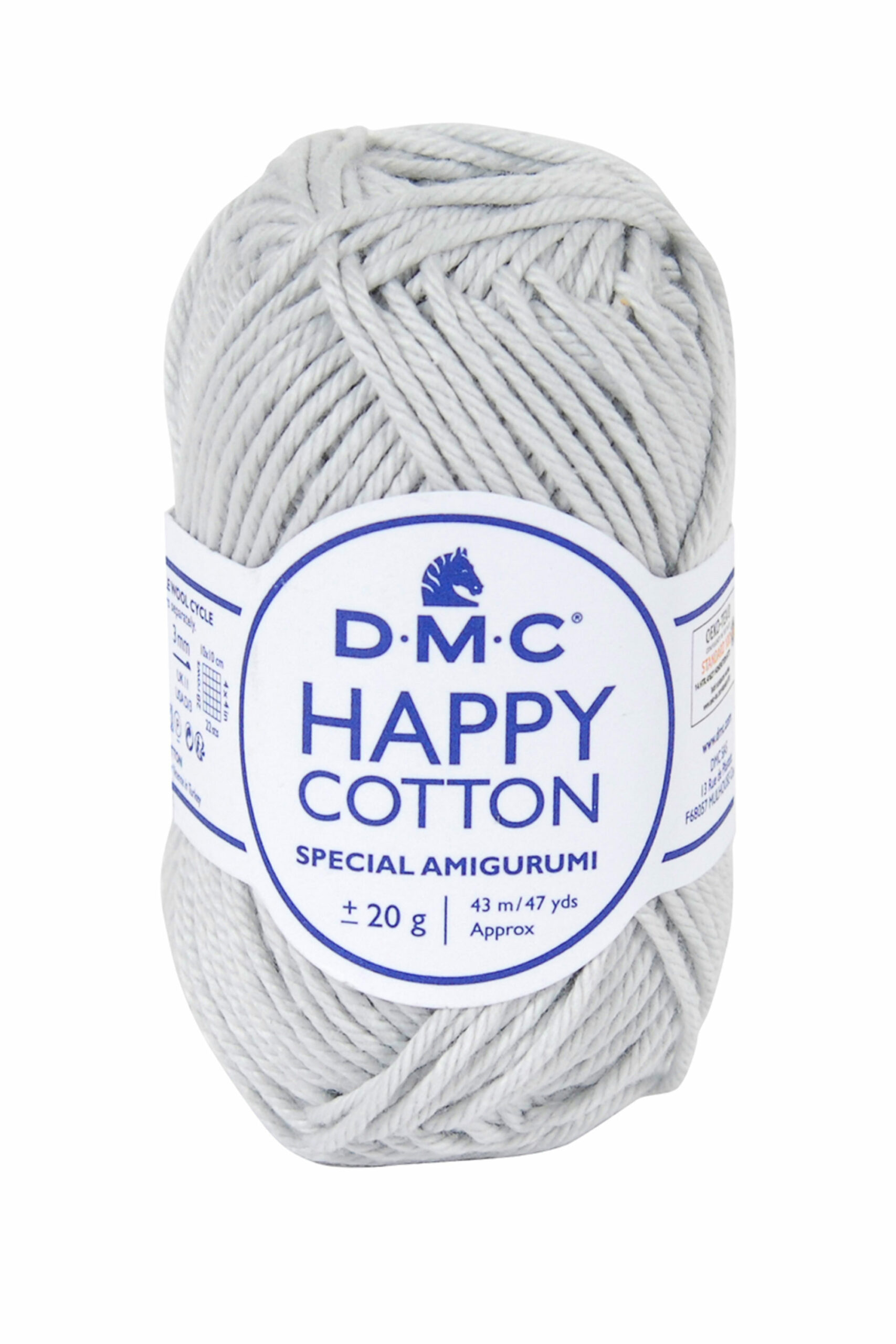 Happy Cotton DMC: perfetto per Amigurumi! - 757 grigio chiaro