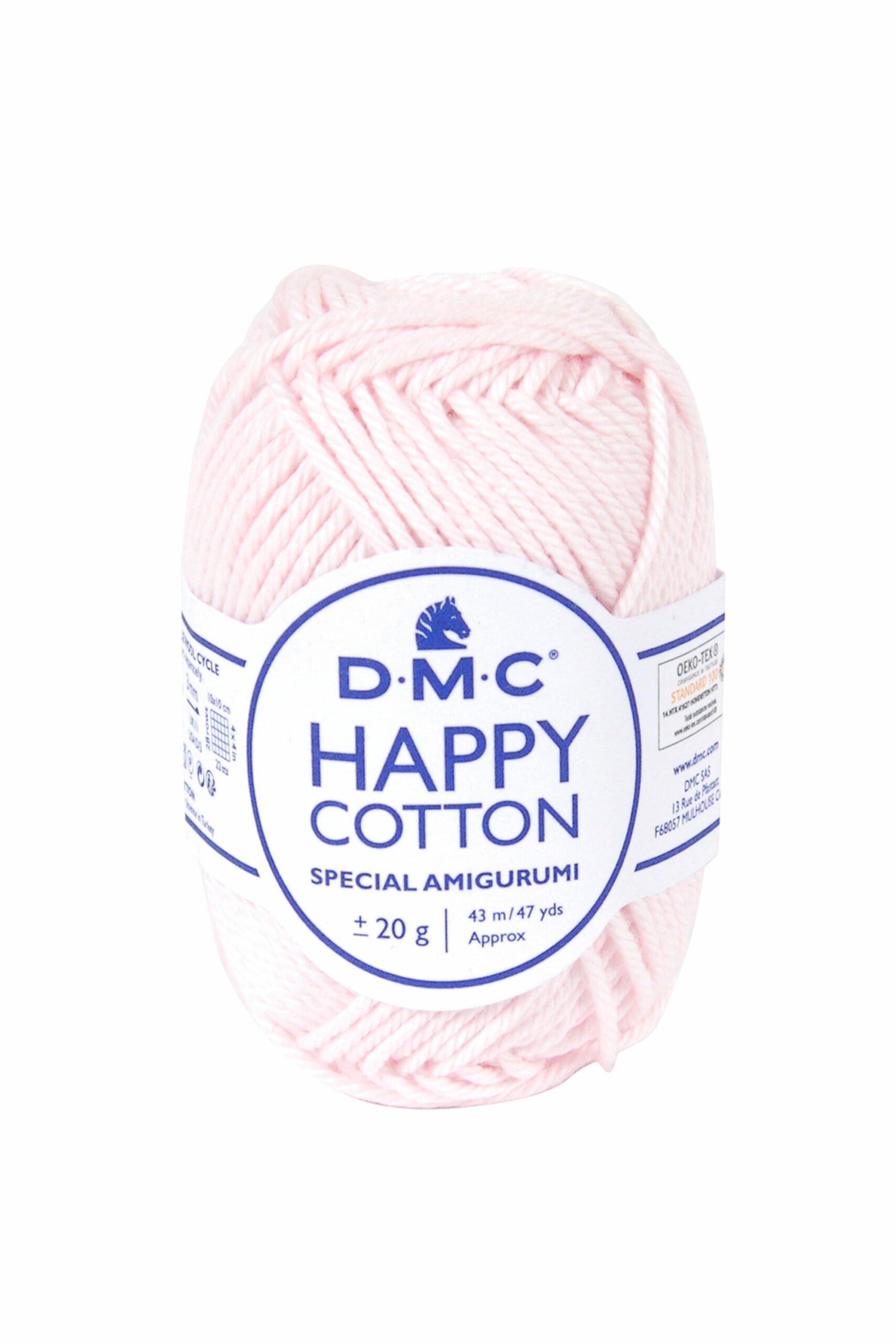 Happy Cotton DMC: perfetto per Amigurumi! - 763 rosa chiaro