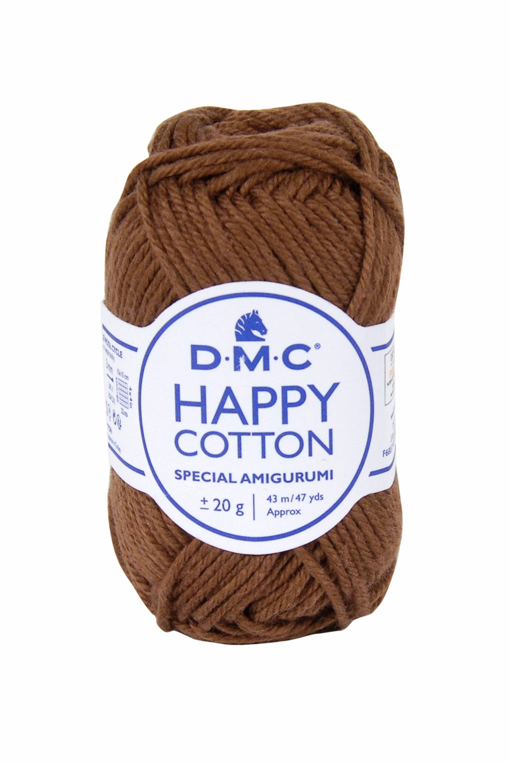 Happy Cotton DMC: perfetto per Amigurumi! - 777 marrone
