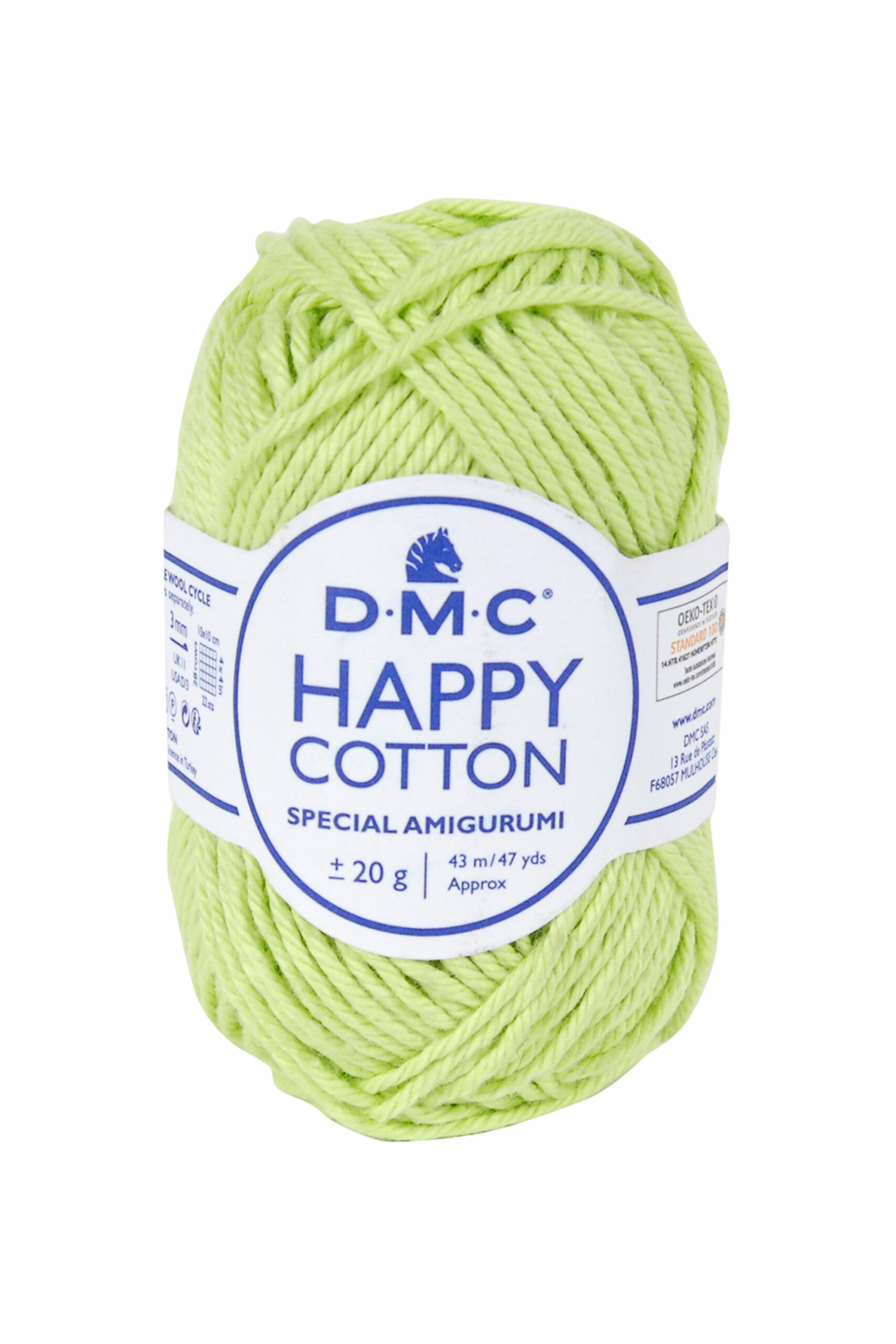 Happy Cotton DMC: perfetto per Amigurumi! - 779 verde chiaro