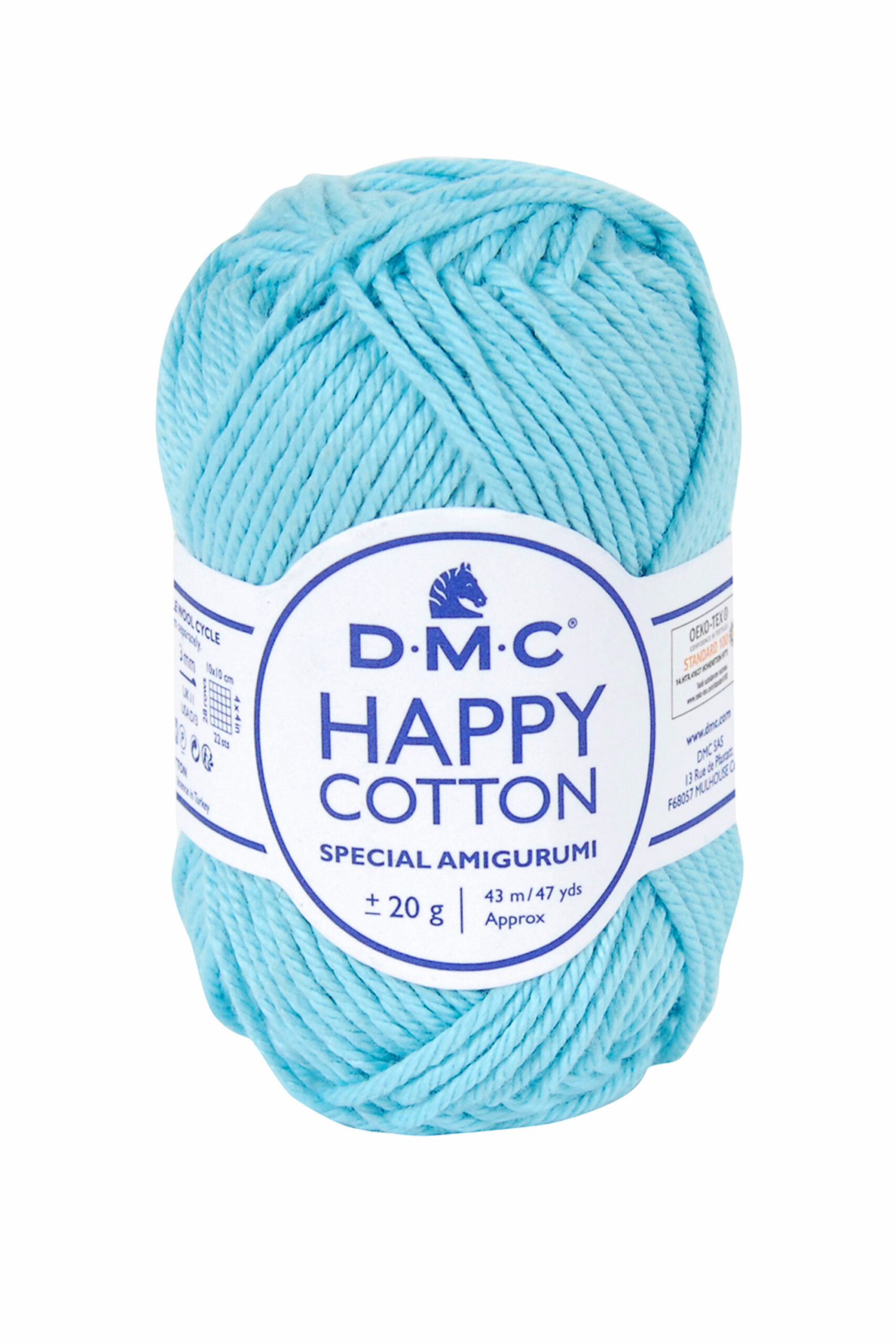 Happy Cotton DMC: perfetto per Amigurumi! - 785 celeste