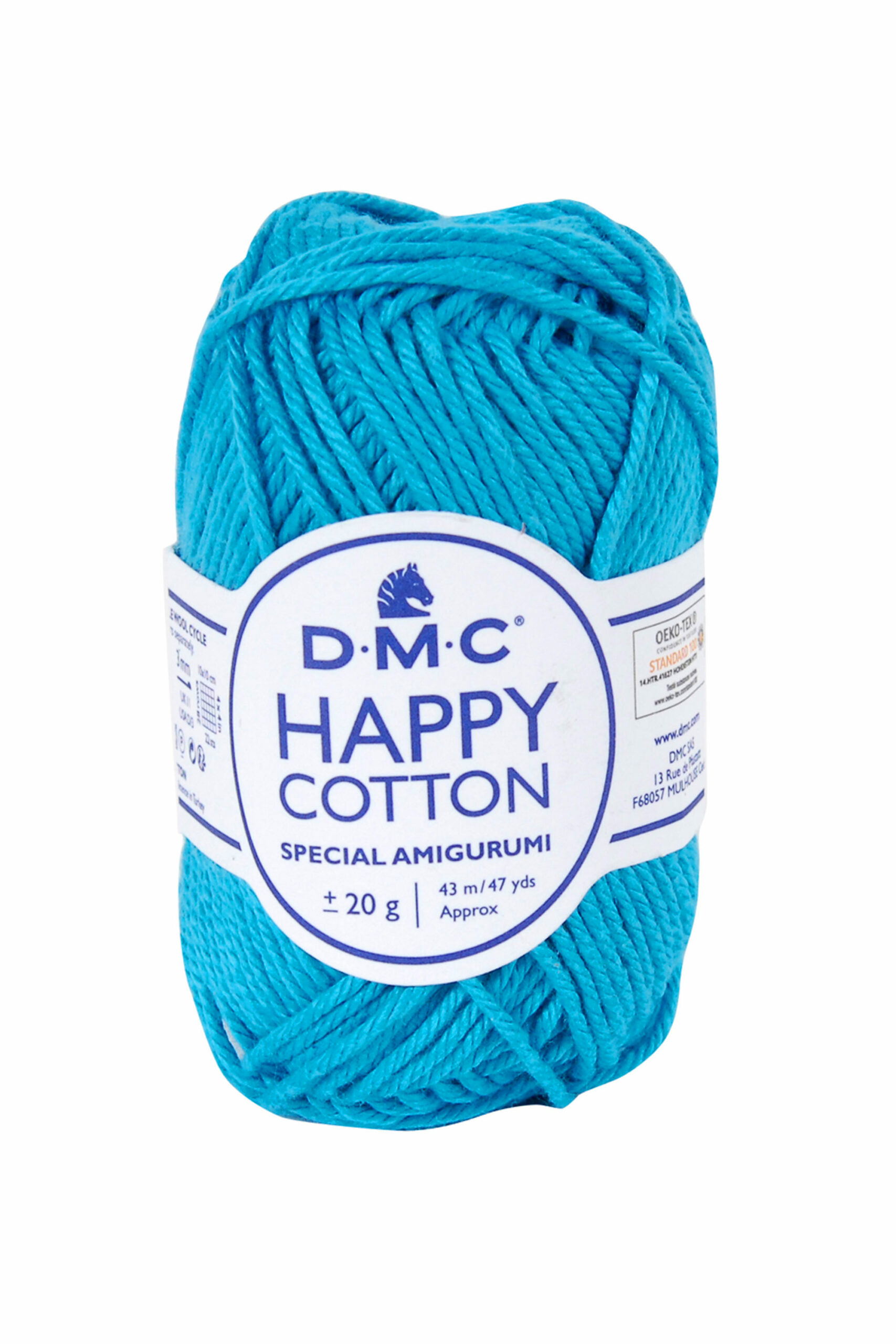 Happy Cotton DMC: perfetto per Amigurumi! - 786 turchese
