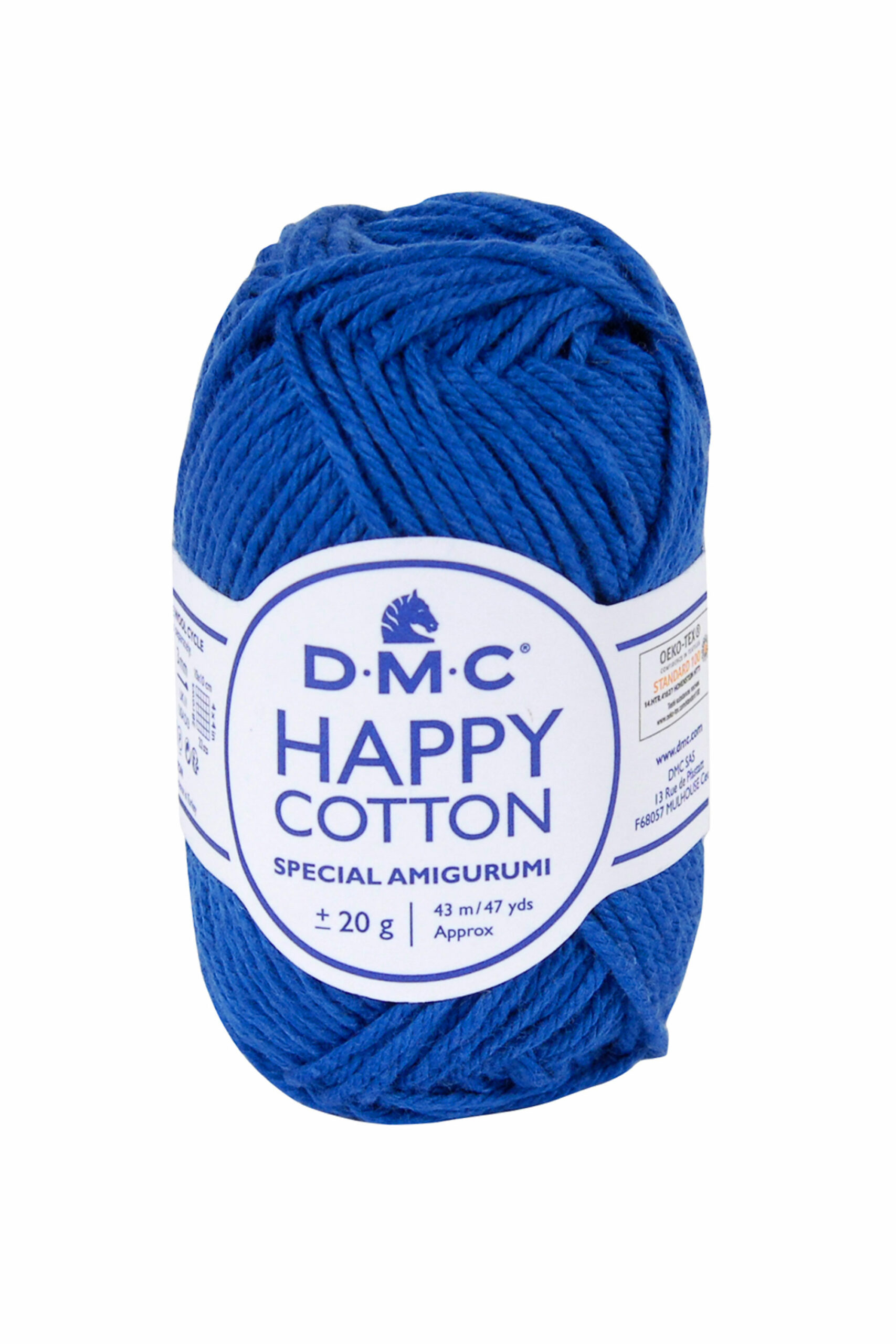 Happy Cotton DMC: perfetto per Amigurumi! - 798 blu