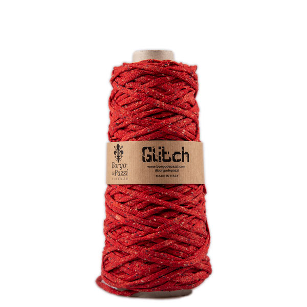 Cestino mille usi - Glitch - Borgo de' Pazzi - 26 rosso