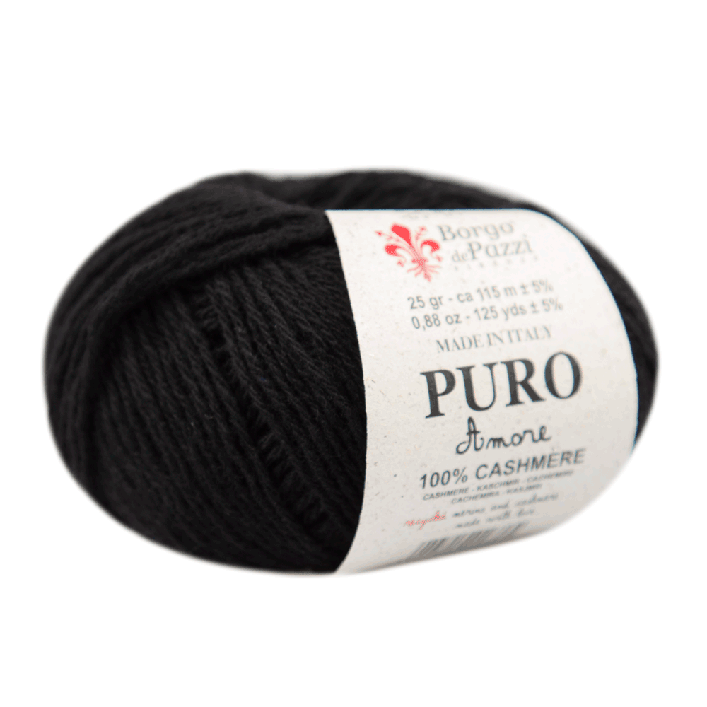 Amore Puro Cashmere Borgo de' Pazzi - 11 nero