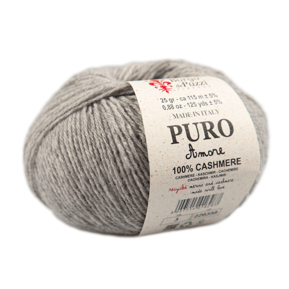 Amore Puro Cashmere Borgo de' Pazzi - 3 grigio