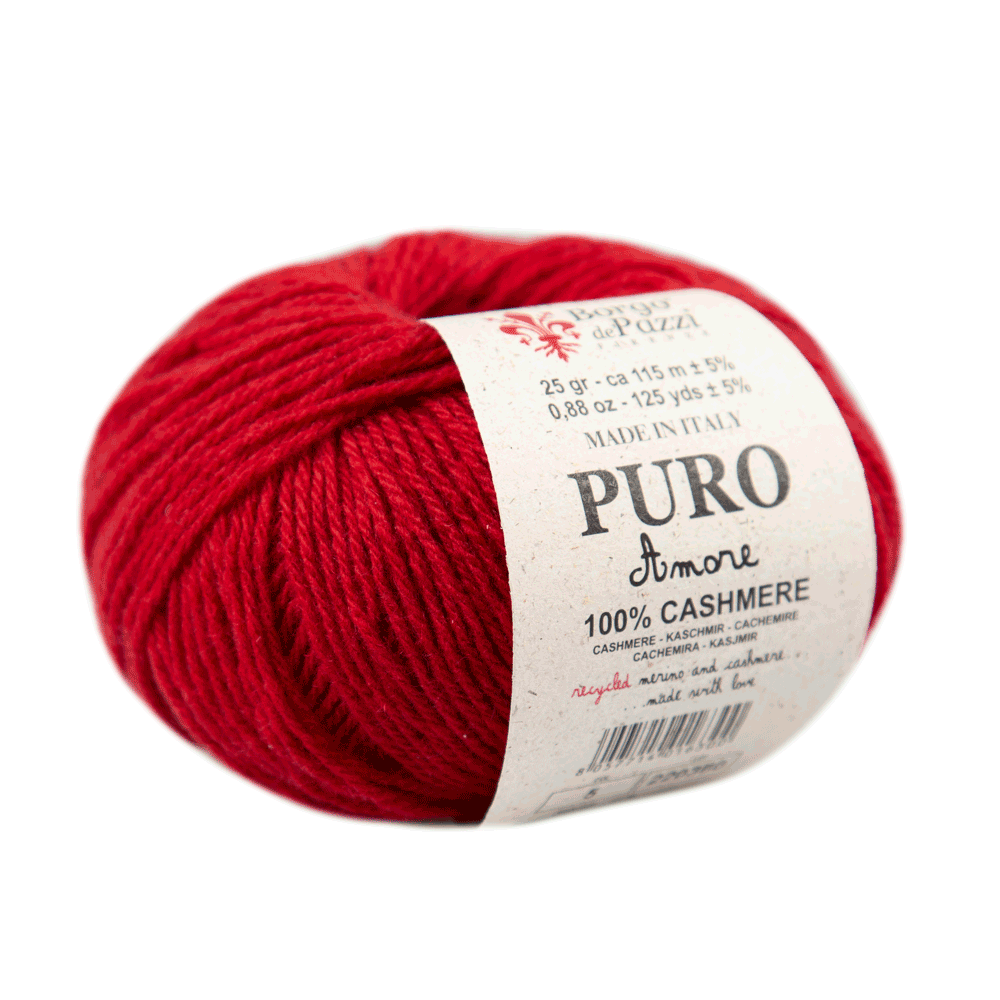 Amore Puro Cashmere Borgo de' Pazzi - 5 rosso