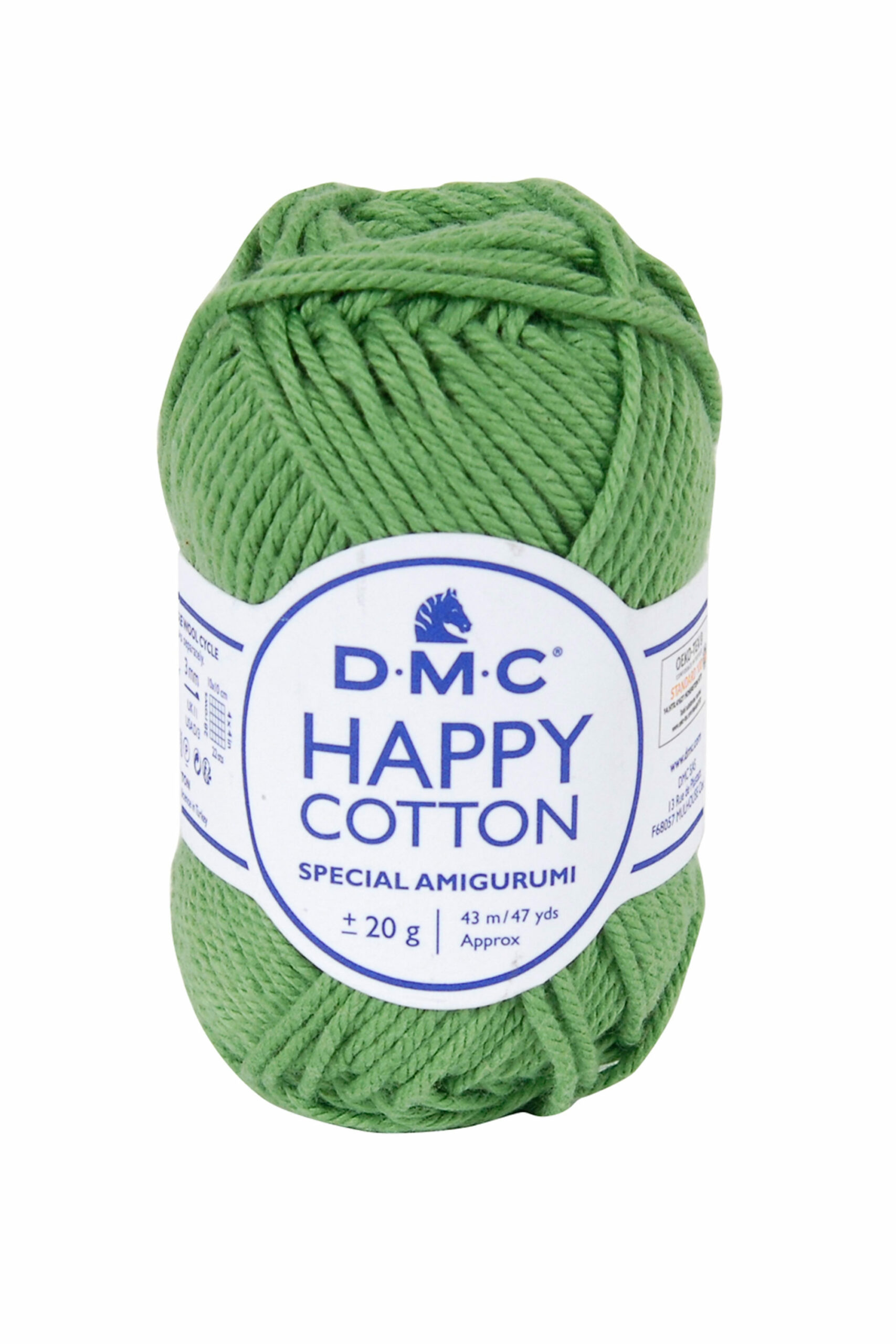 Happy Cotton DMC: perfetto per Amigurumi! - 780 verde prato