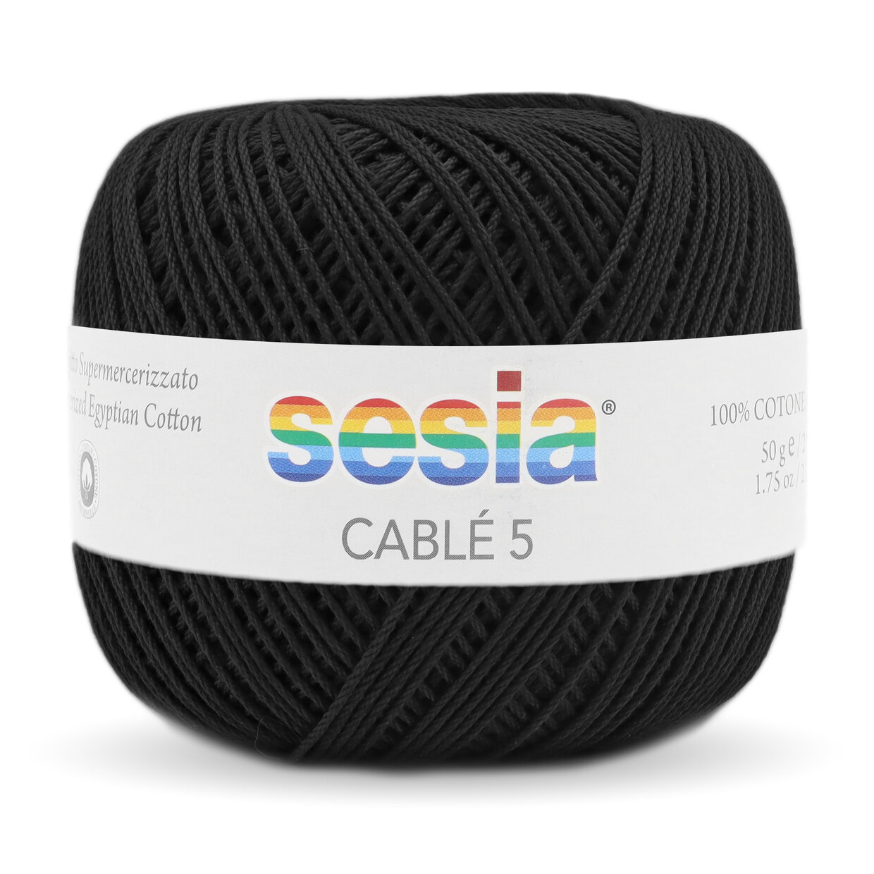 SESIA Cablé 5 Bio - 0067 Nero