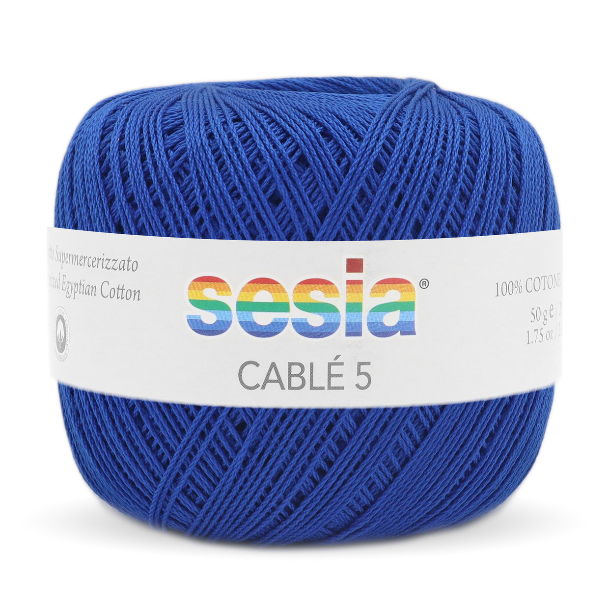 SESIA Cablé 5 Bio - 0086 Blu elettrico