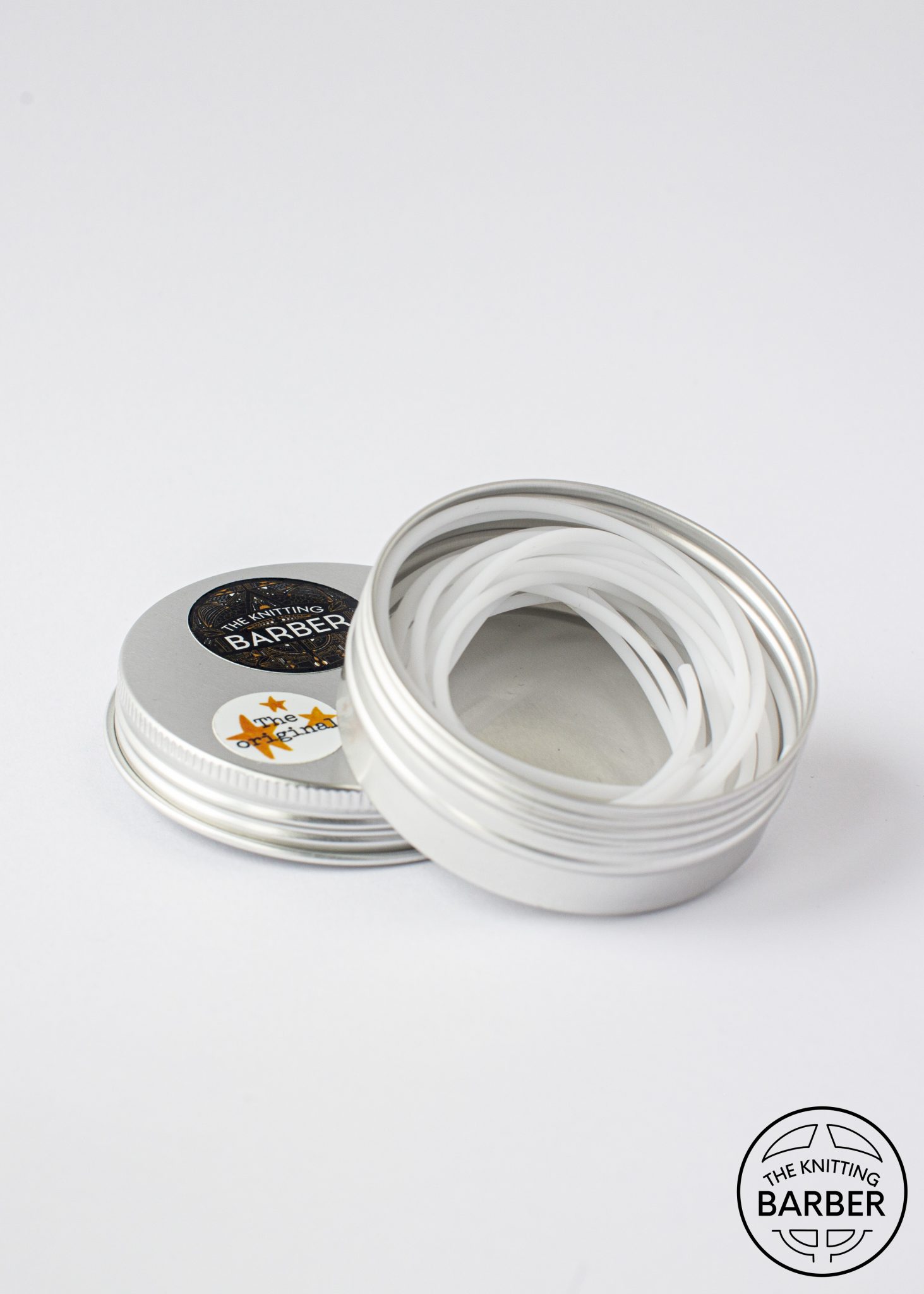 The Knitting Barber Cord - bianco