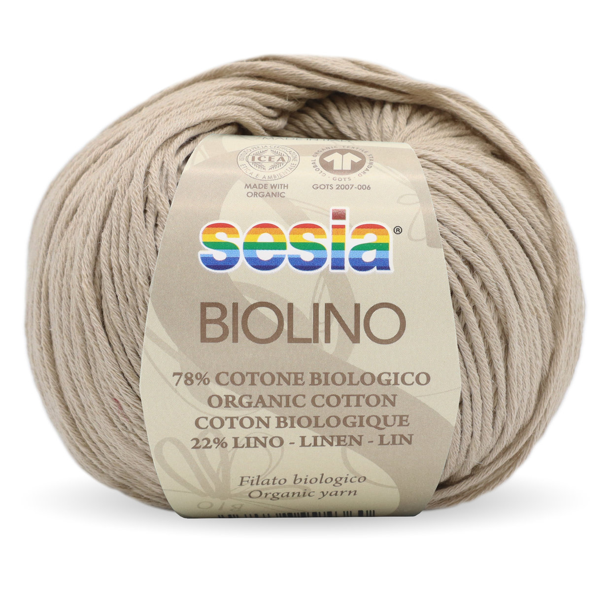 Bio Lino Sesia - 2778 ecru