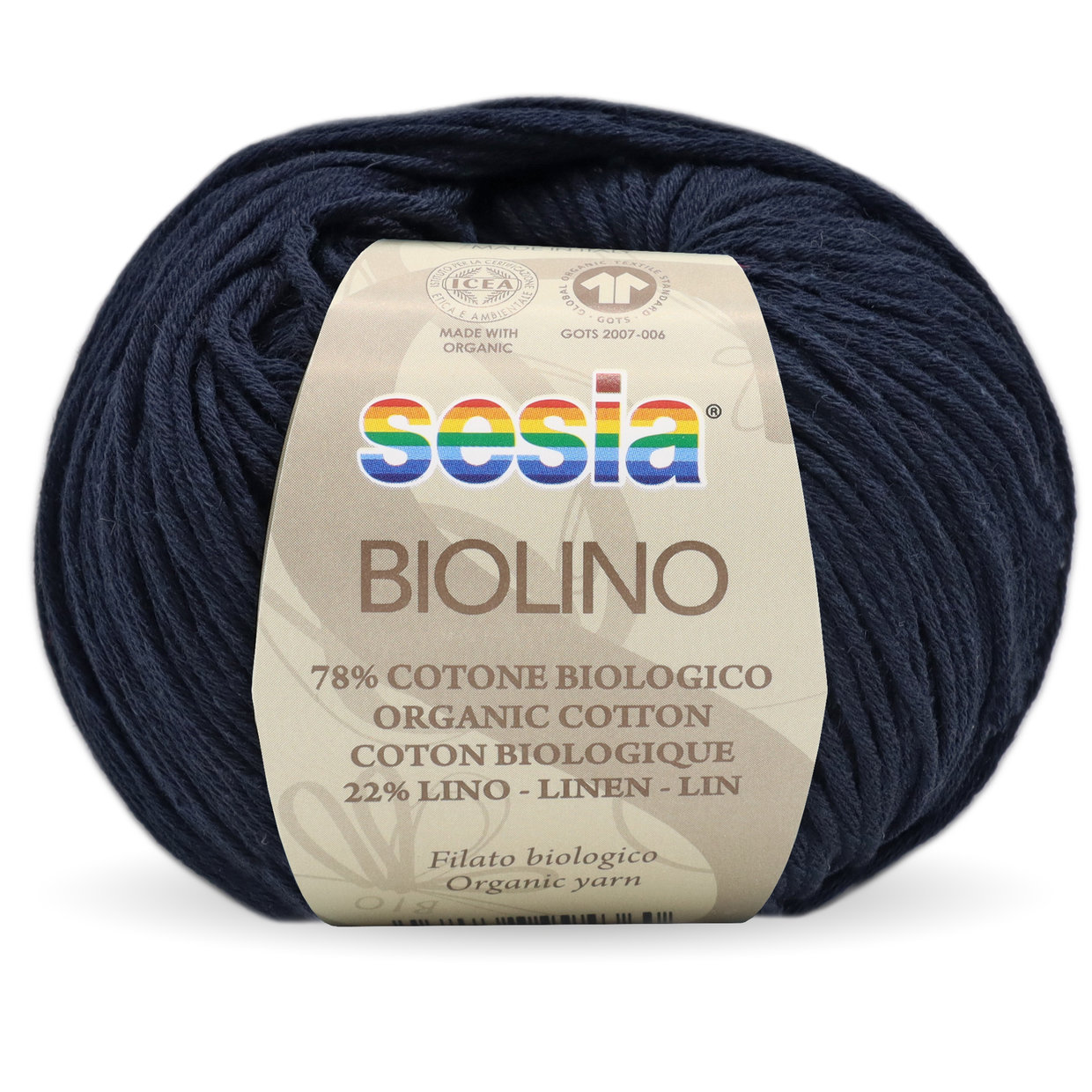 Bio Lino Sesia - 3891 blu