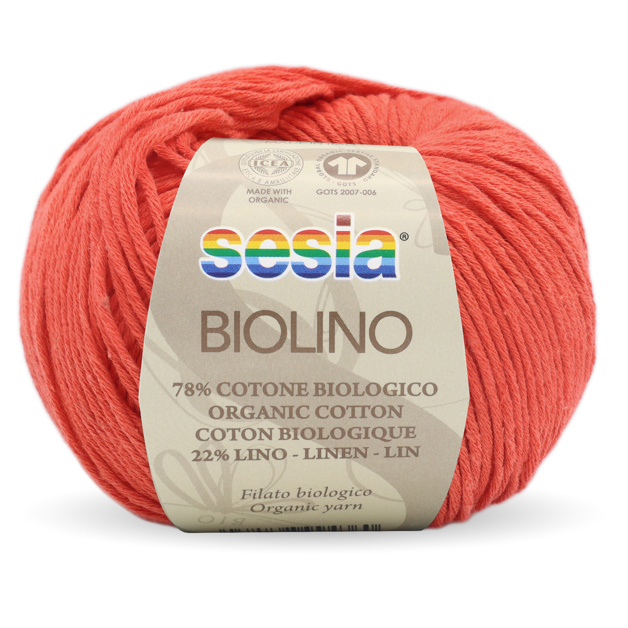 Bio Lino Sesia - 0454 arancio