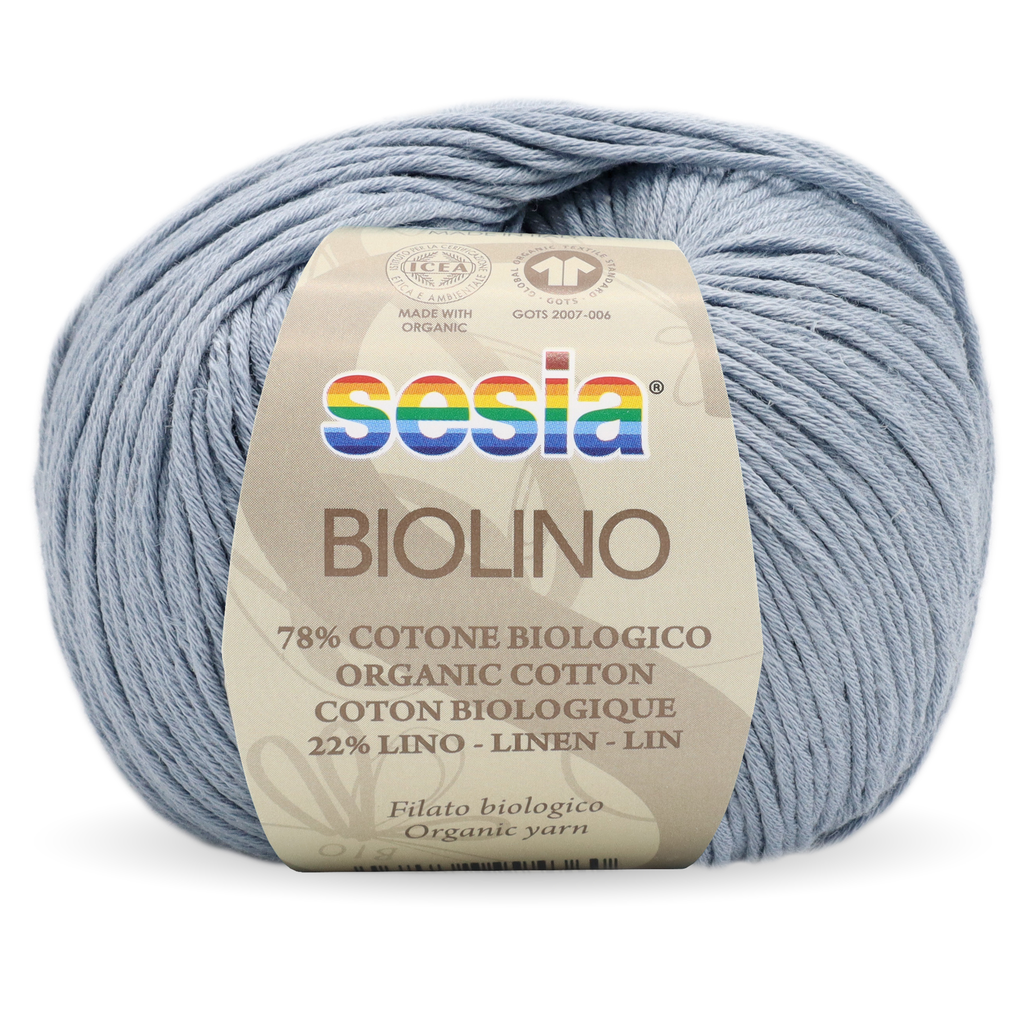 Bio Lino Sesia - 1862 azzurro