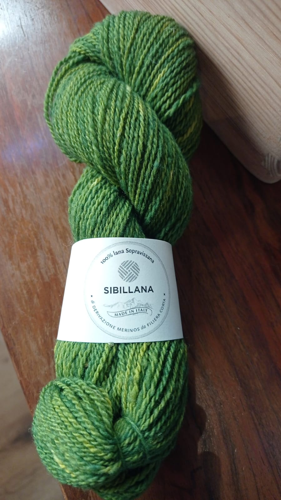 Agreste sottile Sibillana - Verde-giallo