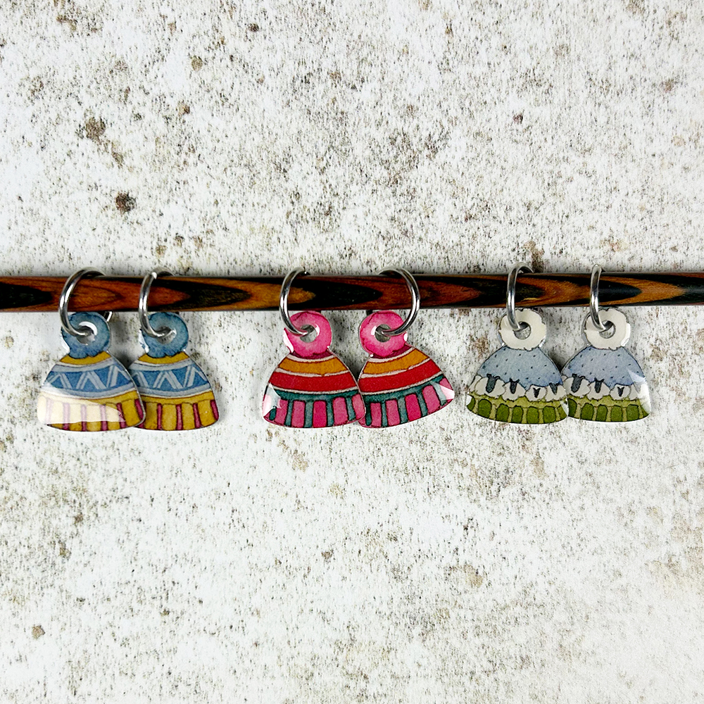 Stitch Markers ad anello - berretti