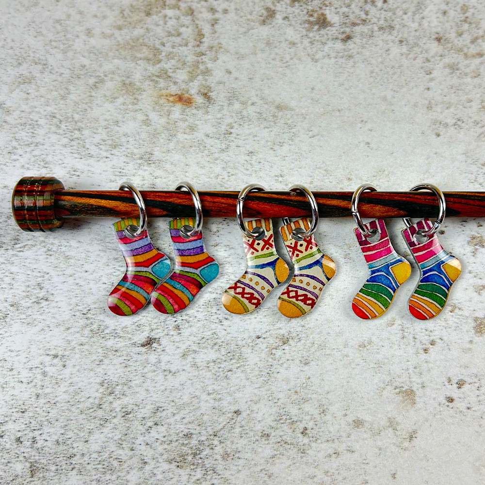 Stitch Markers ad anello - calzini