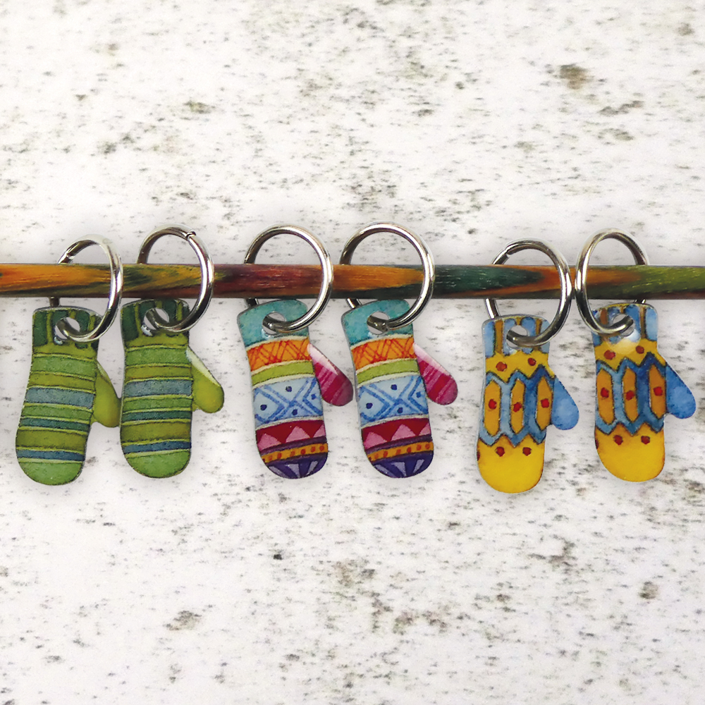 Stitch Markers ad anello - guanti