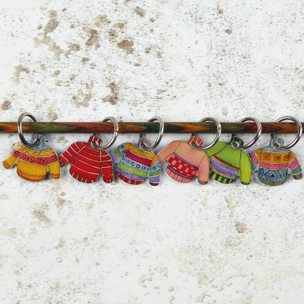 Stitch Markers ad anello - maglioncini