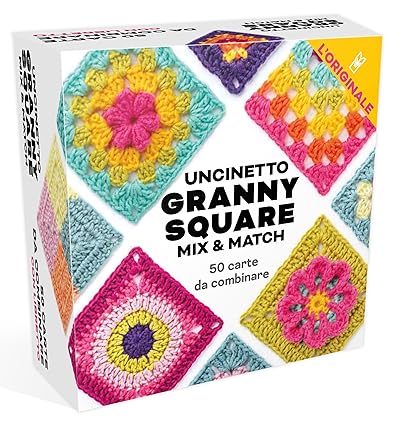 GRANNY SQUARE Mix & Match – 50 carte da combinare