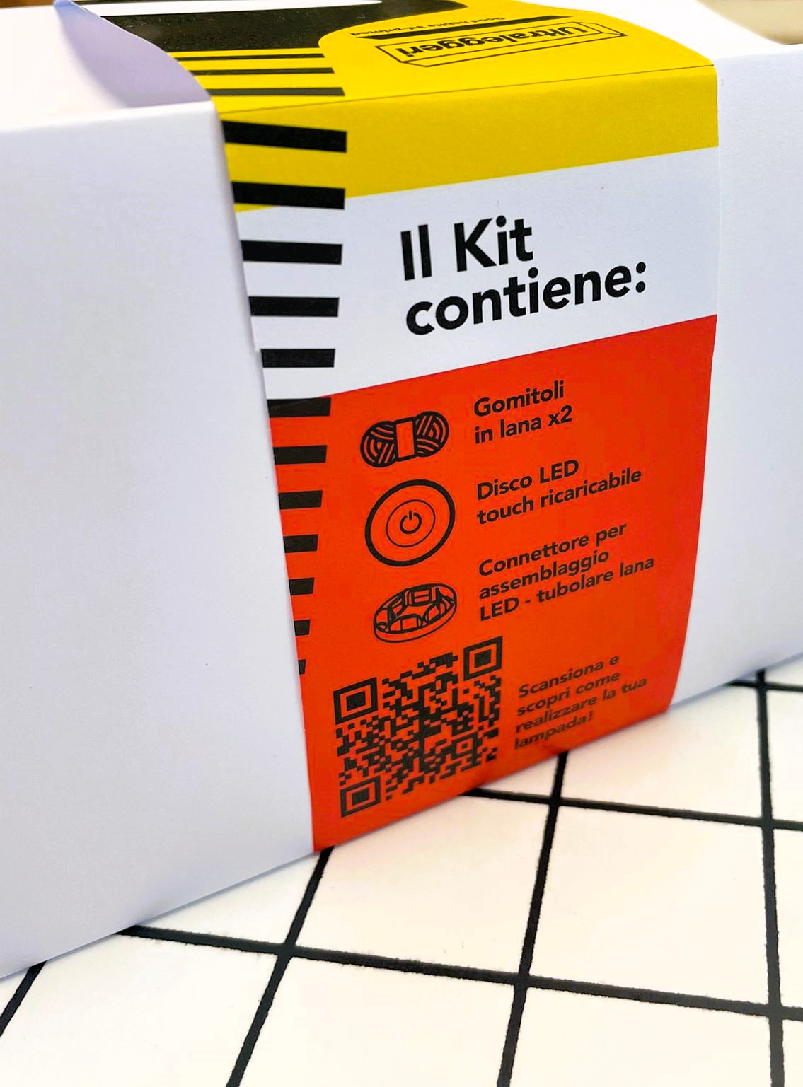 WARM KIT LAMPADA – Knitted and 3D Printed