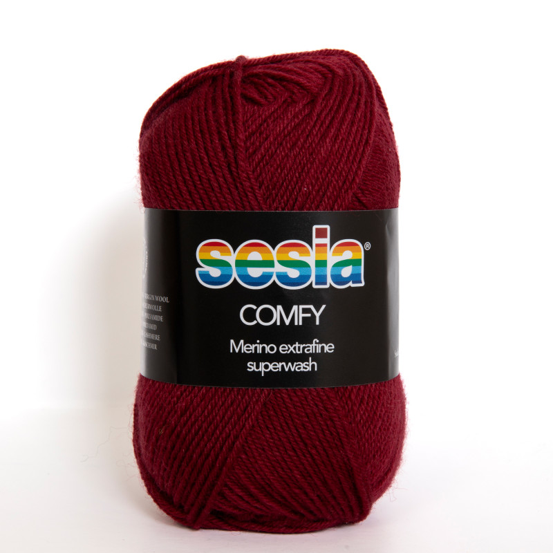 SESIA Comfy - 0466 rosso scuro